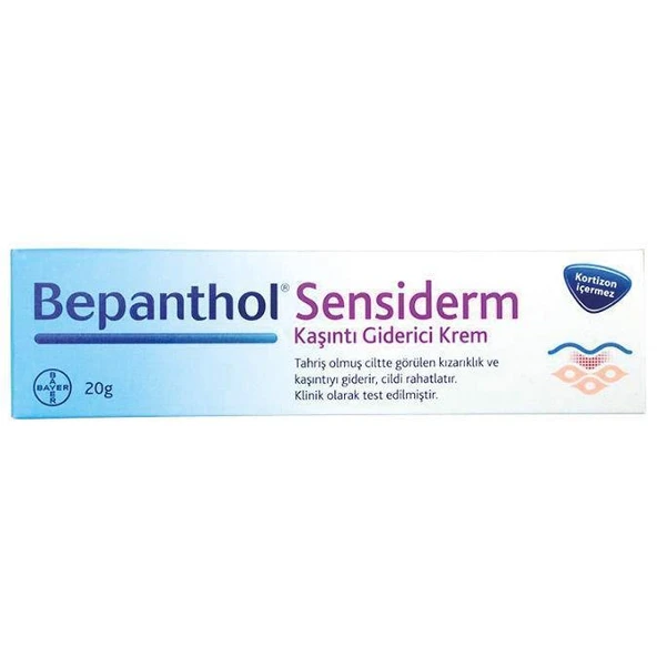 Bepanthol Sensiderm Kaşıntı Bakım Kremi 20 Gr Skt:11/2026 ürün görseli 1