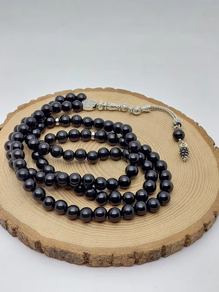 Abanoz Ağacı 99luk Tesbih 8mm (56536) - Resim 2