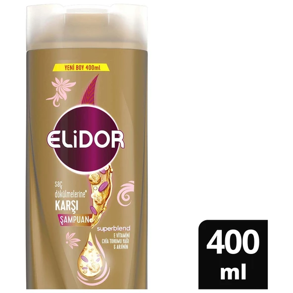 Elidor Şampuan Saç Dökülmelerine Karşı 400 Ml ürün görseli