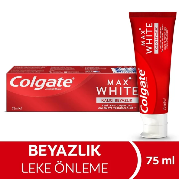 Colgate Max Whıte Kalıcı Beyazlık Macun 75 Ml ürün görseli