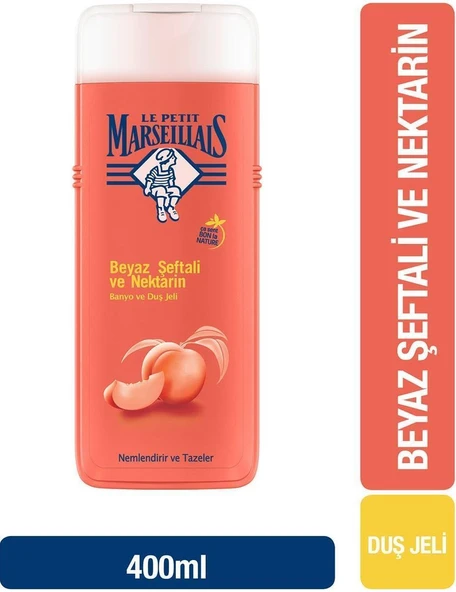 Le Petıt Marseıllaıs Duş Jeli Bayaz Şeftali Ve Nektarin 400 Ml ürün görseli 1