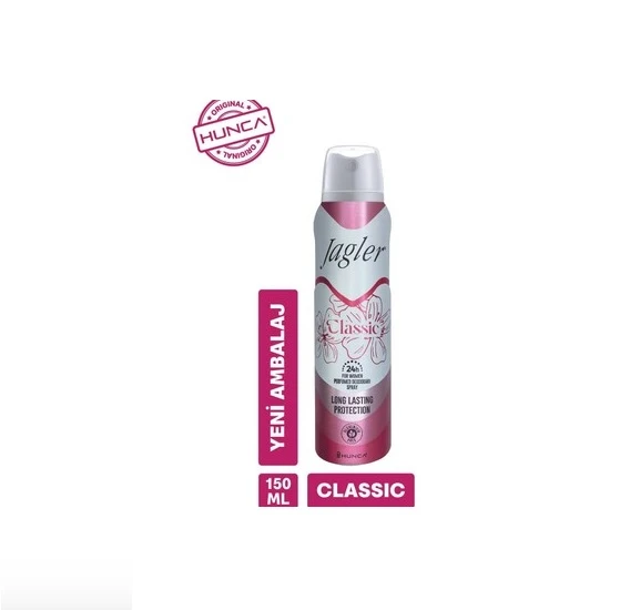 Jagler Bayan Deodorant 150 Ml Yeni Ambalaj