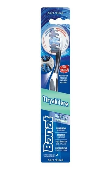 Banat Nıco Tea Diş Fırçası Sert ürün görseli