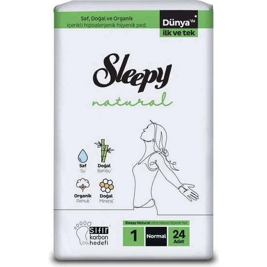 Sleepy Natural Ped Normal 24 Lü ürün görseli