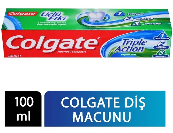 Colgate Üçlü Etki Macun 100 Ml - 1