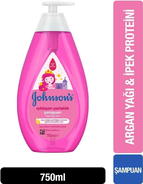 Johnsons Baby Bebek Şampuanı Işıldayan Parlaklık 750 Ml ürün görseli