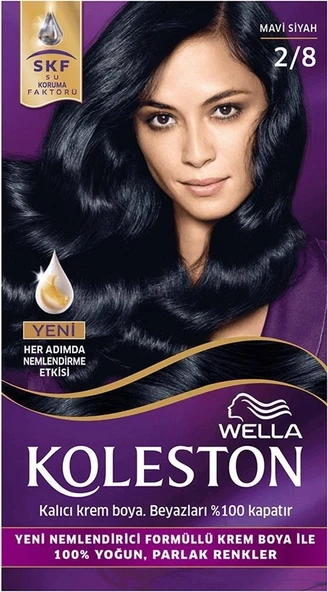 Koleston Kit Saç Boyası 2/8 Mavi Siyah ürün görseli 1