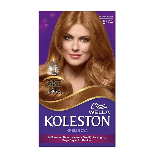 Koleston Kit Saç Boyası 8/74 Gizemli Kahve ürün görseli