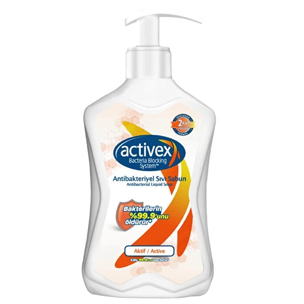 Activex Sıvı Sabun Aktif Koruma Pompalı 500 Ml ürün görseli 1