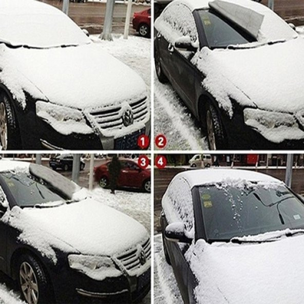 Peugeot 301 Buzlanma Önleyici Araba Cam Üstü Kar Örtüsü Su Geçirmez - 3
