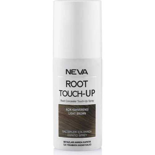 Neva Root Touch-Up Beyaz Kapatıcı Sprey Açık Kahverengi 75 Ml ürün görseli 1