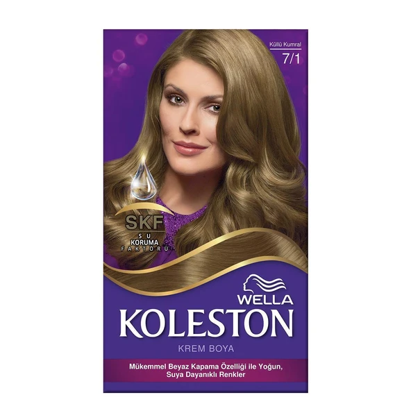 Koleston Kit Saç Boyası 7/1 Küllü Kumral ürün görseli 1