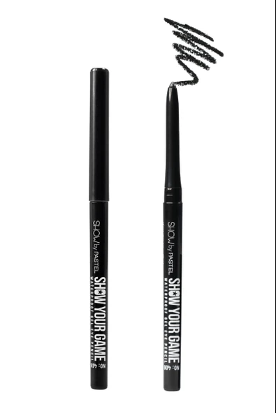 Pastel Show Your Game Asansörlü Göz Kalemi Siyah 406 ürün görseli 1