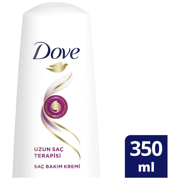 Dove Saç Kremi Uzun Saç Terapisi 350 Ml ürün görseli