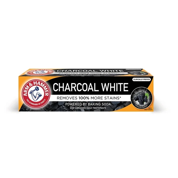 Arm Hammer Charcoal Whıte Pro Aktik Karbonlu Diş Macunu 75 ml ürün görseli 1