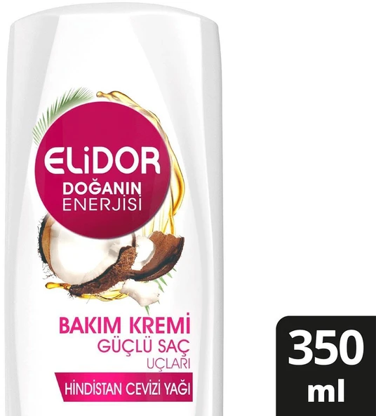 Elidor Saç Kremi Güçlü Saç Uçları Hindistan Cevizi Özlü 350 Ml