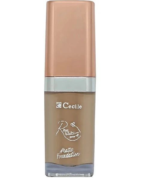 Cecile Rose Water Matte Foundation Mat Fondöten 03 ürün görseli