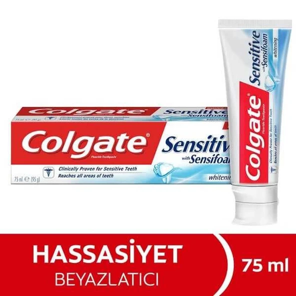 Colgate Sensıtıve Sensifoam Hassasiyet Diş Macunu 75 Ml ürün görseli 1