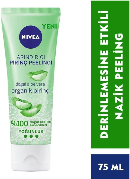 Nıvea Arındırıcı Pirinç Peelingi Aloe Vera Özlü 75 Ml