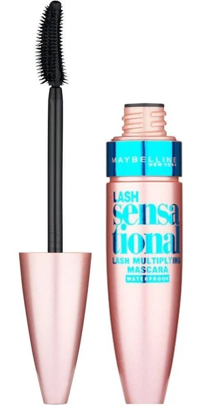 Maybellıne Lash Sensational Waterproof Yelpaze Etkili Mascara Siyah ürün görseli