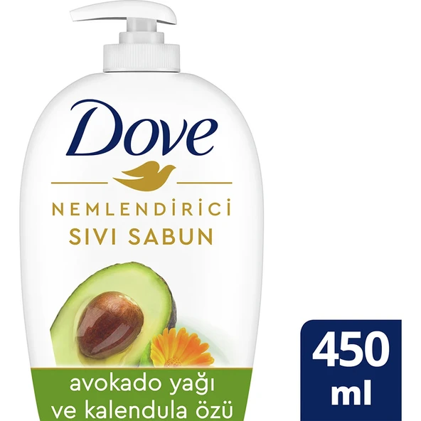 Dove Sıvı Sabun Avokado Özlü 450 Ml ürün görseli 1