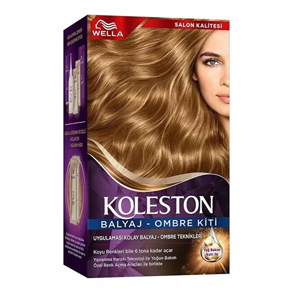 Koleston Kit Saç Boyası Uzman Balyaj Ombre Seti - 1