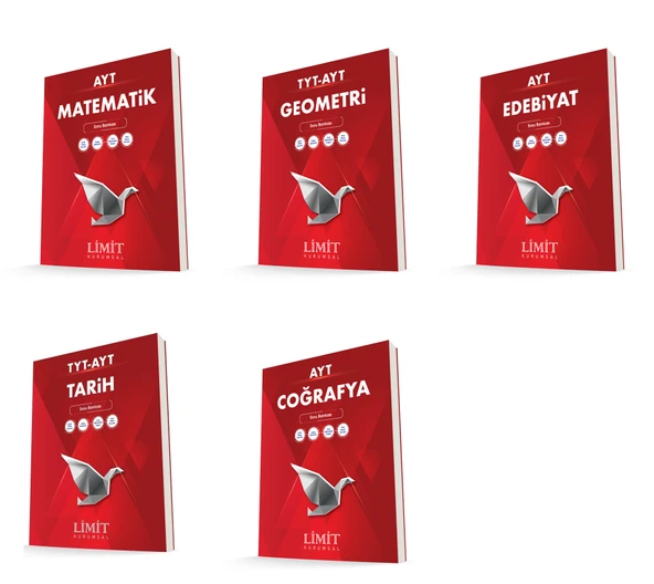 Limit Kurumsal Ayt Eşit Ağırlık Soru Bankası Seti 5 Kitap ürün görseli