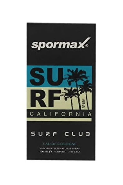 Spormax Surf Calıfornıa Erkek Parfüm 100 Ml ürün görseli