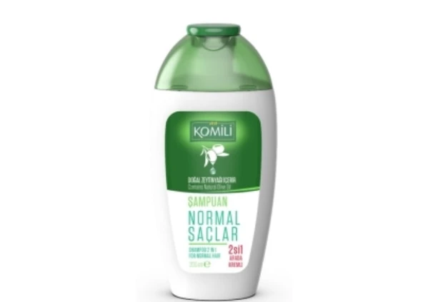 Komili Şampuan Zeytinyağlı Normal Saçlar 2in1 Mini 200 Ml ürün görseli 1