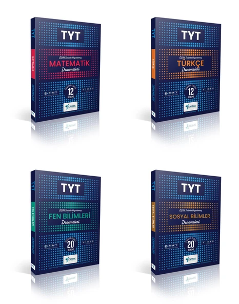 Toprak 2025 Tyt Matematik + Türkçe + Sosyal + Fen Deneme Seti 4 Kitap ürün görseli
