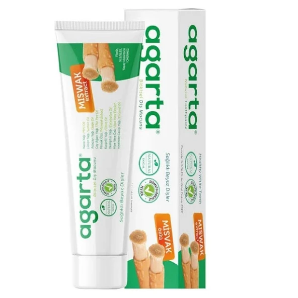 Agarta Diş Macunu Misvak Özlü 100 Ml ürün görseli 1