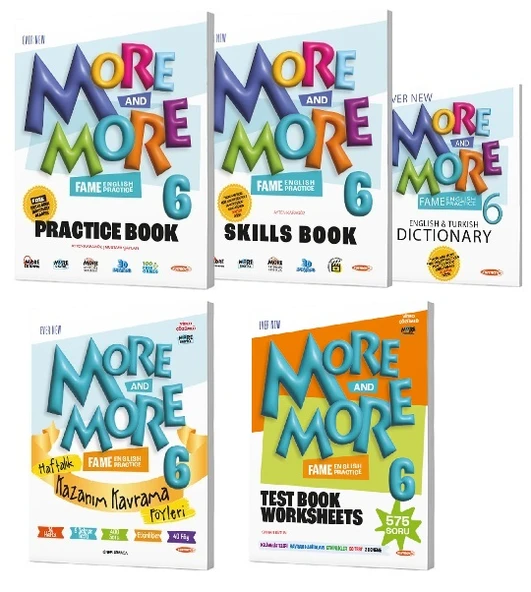 Kurmay Elt 2025 6. Sınıf More More Practice + Test Book + Kazanım Föyleri ürün görseli