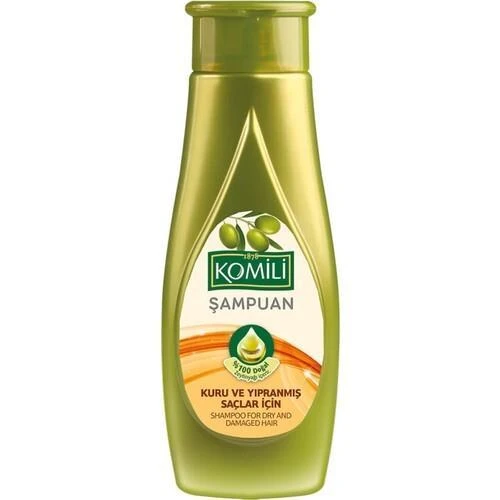 Komili Şampuan Zeytinyağlı Kuru Yıpranmış Saçlar İçin 500 Ml ürün görseli 1