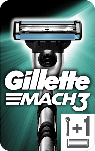 Gillette Mach3 Tıraş Makinesi Tekli ürün görseli 1