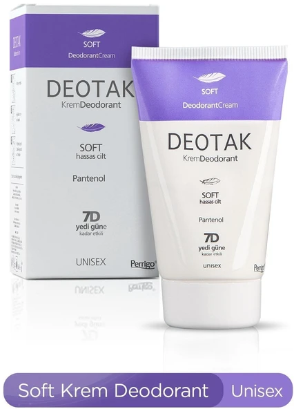 Deotak Krem Deodorant Soft 35 Ml - 1
