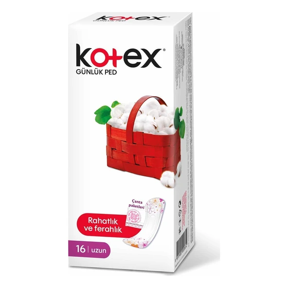 Kotex Günlük Ped Anydays Uzun 16 Lı ürün görseli 1