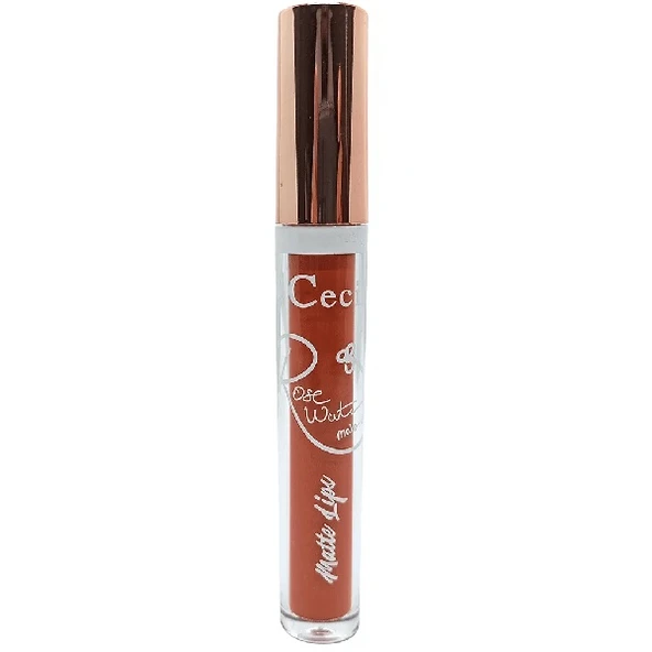 Cecile Rose Water Matte Lips Lipgloss 06 - 1