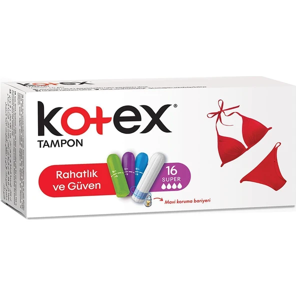 Kotex Tampon Super 16 Lı - 1