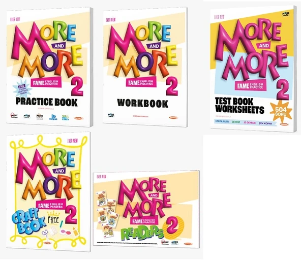 Kurmay Elt 2025 2. Sınıf More More Practice Book + Test Book ürün görseli