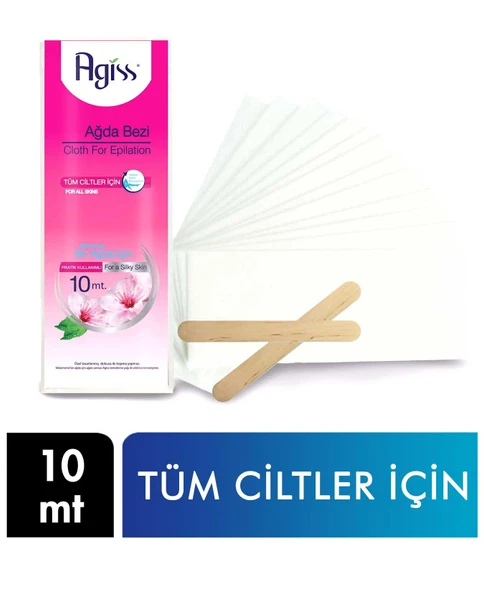 Agıss Ağda Bezi Kesik 10 Mt - 1
