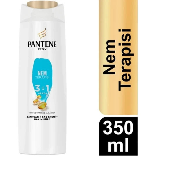 Pantene Şampuan Nem Terapisi 3'ü 1 Arada 350 Ml ürün görseli 1