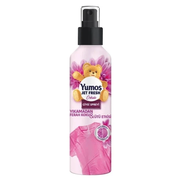 Yumoş Giysi Sprey Orkide 200 Ml