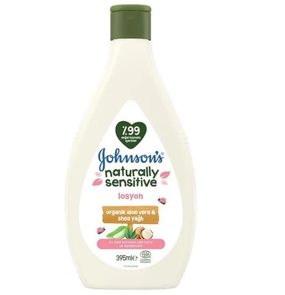 Johnsons Baby Naturally Sensitive Vücut Losyonu 395 Ml - 1