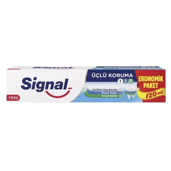Signal Üçlü Koruma Diş Macunu 120 Ml ürün görseli