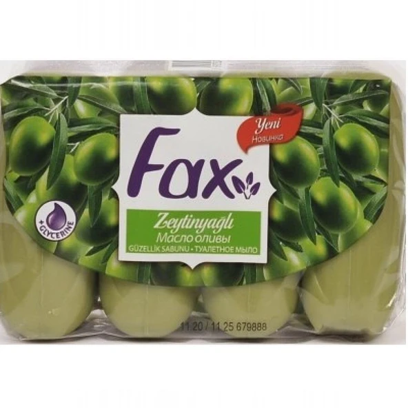 Fax Güzellik Sabunu Zeytinyağlı 4 Lü 4x70 Gr=280 Gr ürün görseli 1