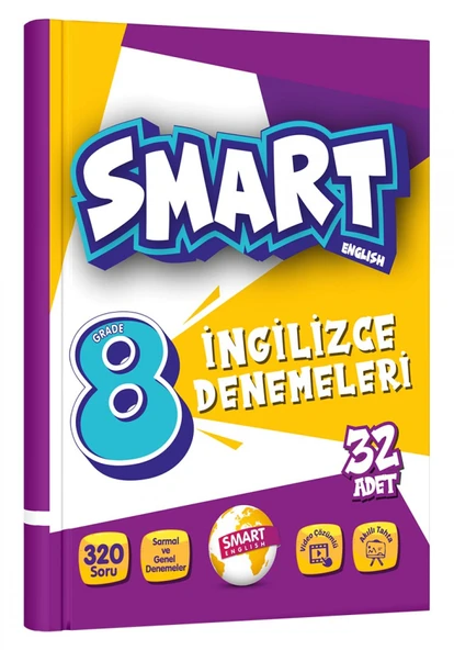Smart English 8. Sınıf İngilizce Denemeleri 32 Adet ürün görseli