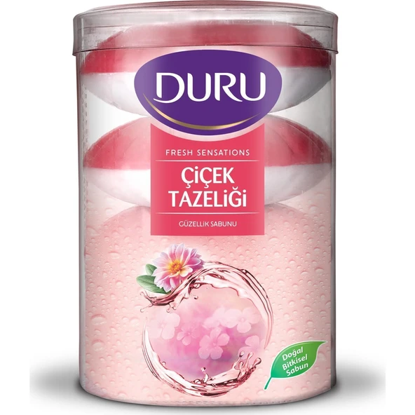 Duru El Sabunu Klasik Çiçek Tazeliği 4 Lü 440 Gr Delist ürün görseli 1