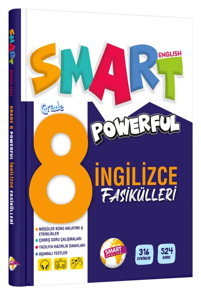Smart English 8. Sınıf Powerful İngilizce Fasikülleri ürün görseli
