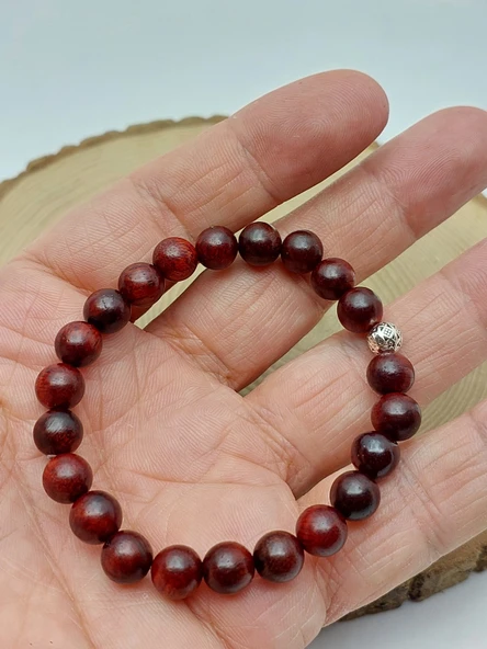 Kızıl Ud Ağacı Bileklik 8mm (56538) ürün görseli