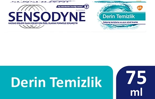 Sensodyne Derin Temizlik Diş Macunu 75 Ml ürün görseli